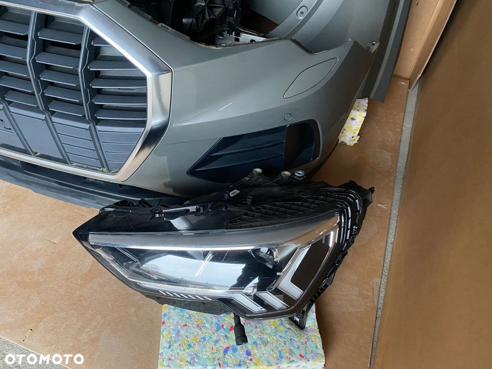 AUDI Q3 83A kompletny przód maska lampy zderzak błotnik pas Z7 Z7 LX7G 28km - 2