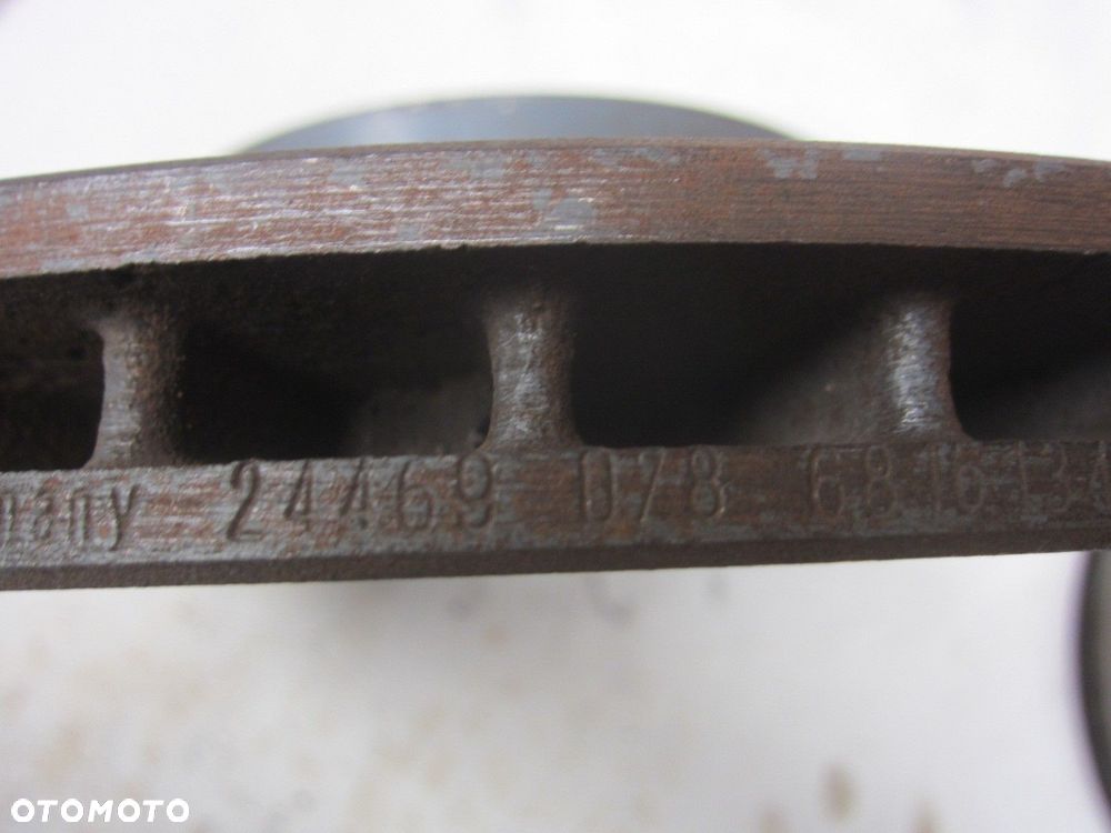 BMW E90 330i 325i TARCZE HAMULCOWE PRZEDNIE PRZÓD 33X24 34116854999 6854999 - 10