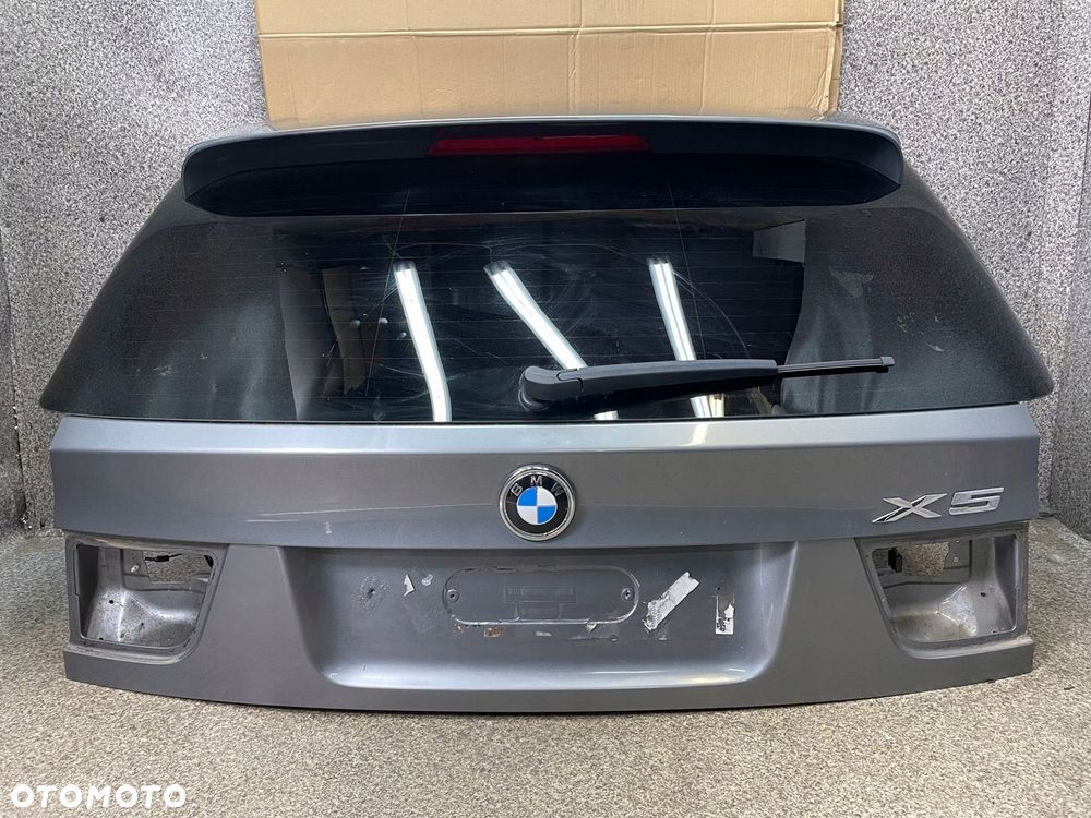 Klapa bagaznika szyba tyl swiatlo Stop A52/7 SPACEGRAU METALLIC BMW E70 X5 - 3