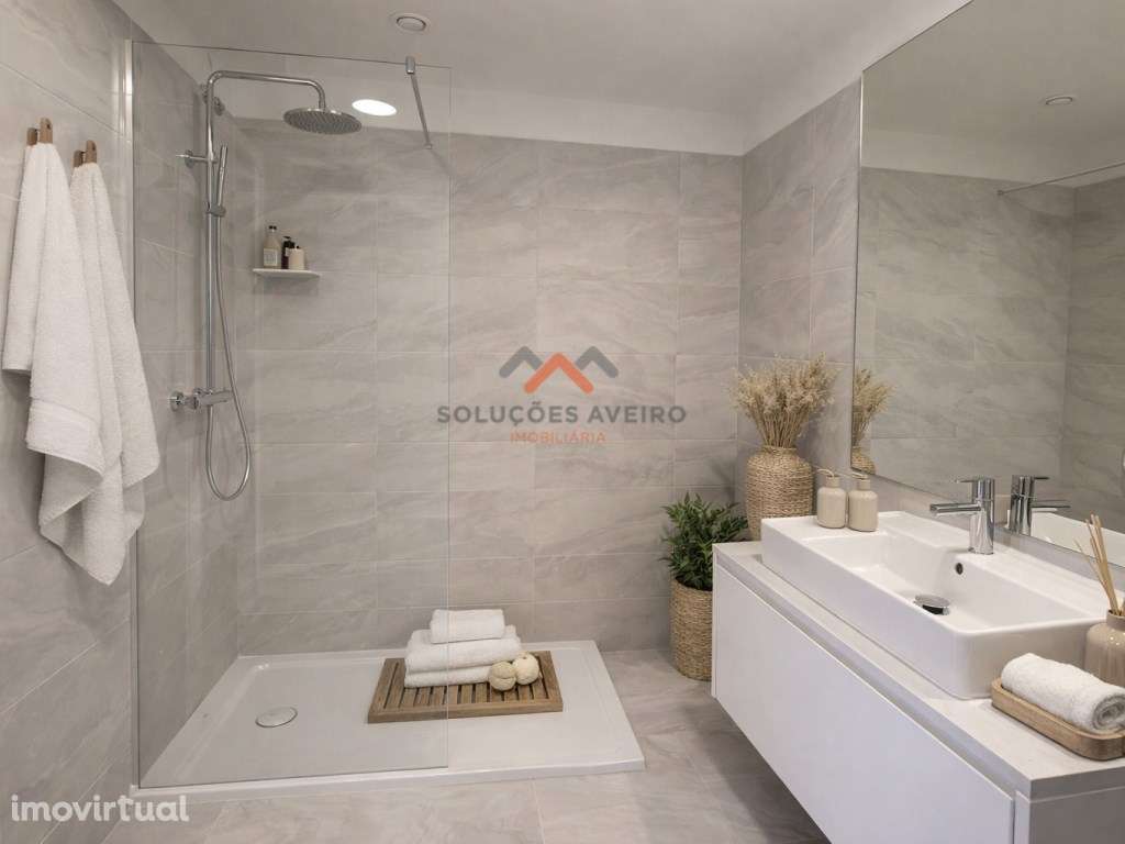 APARTAMENTO T2 DE LUXO NA MELHOR AVENIDA DE AVEIRO COM TERRAÇO PRIV... - Grande imagem: 5/9