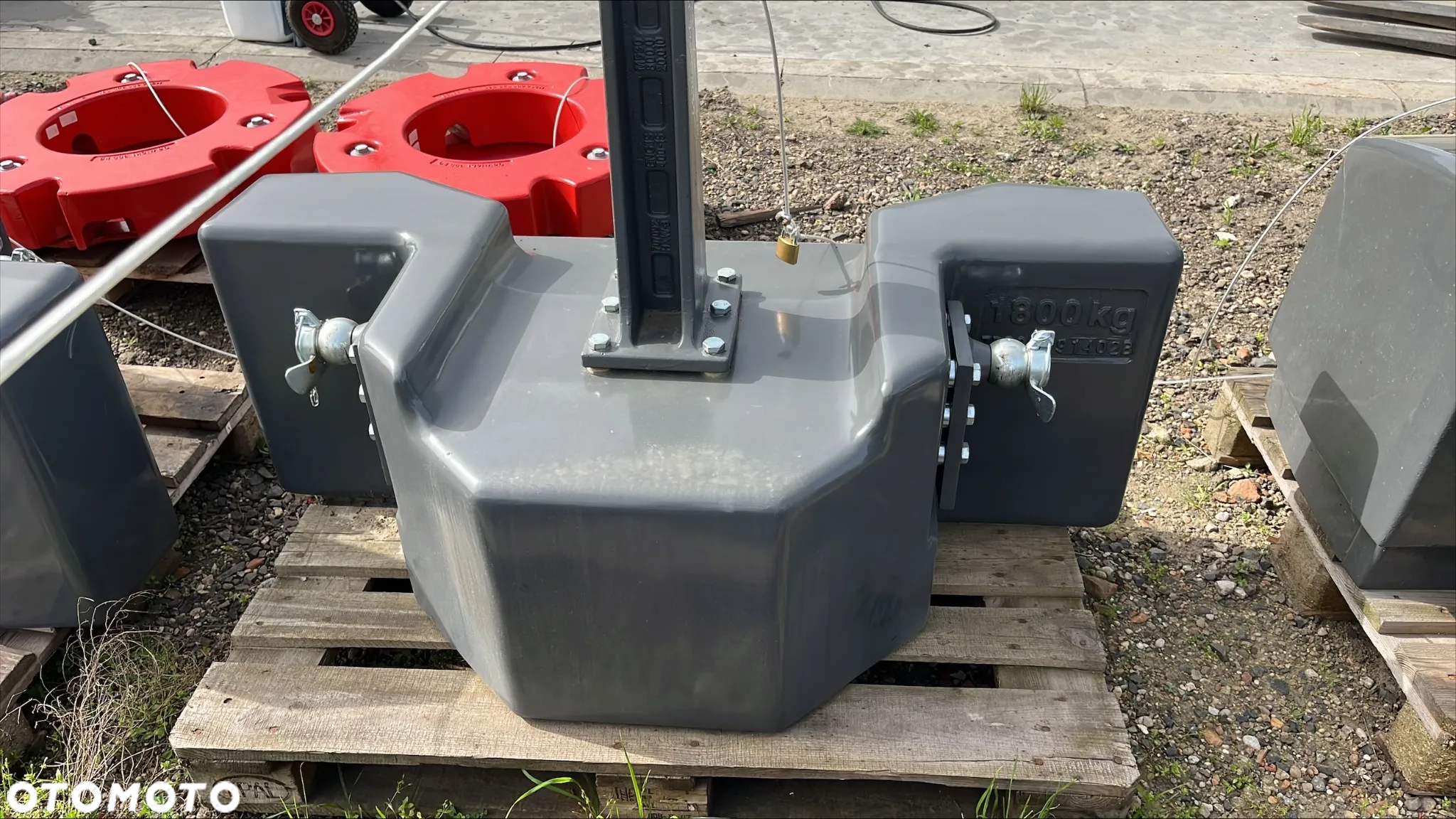 Obciążnik 1800 kg oryginał 0070004300000 Fendt - 3