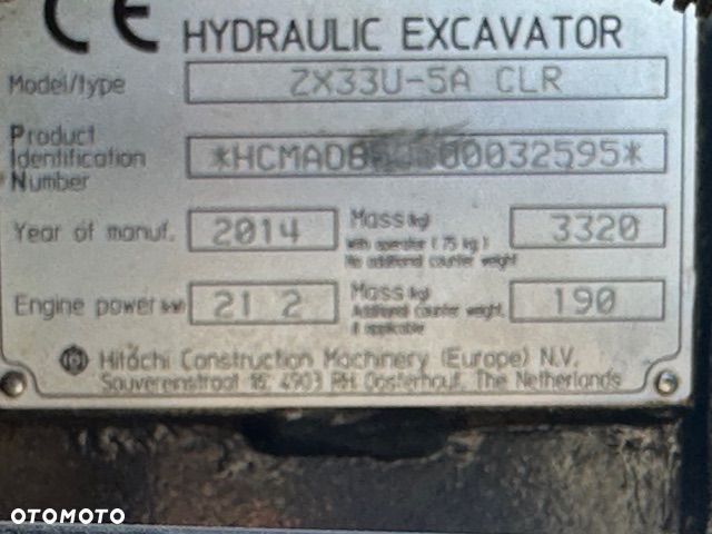 Hitachi ZX 33 - 3