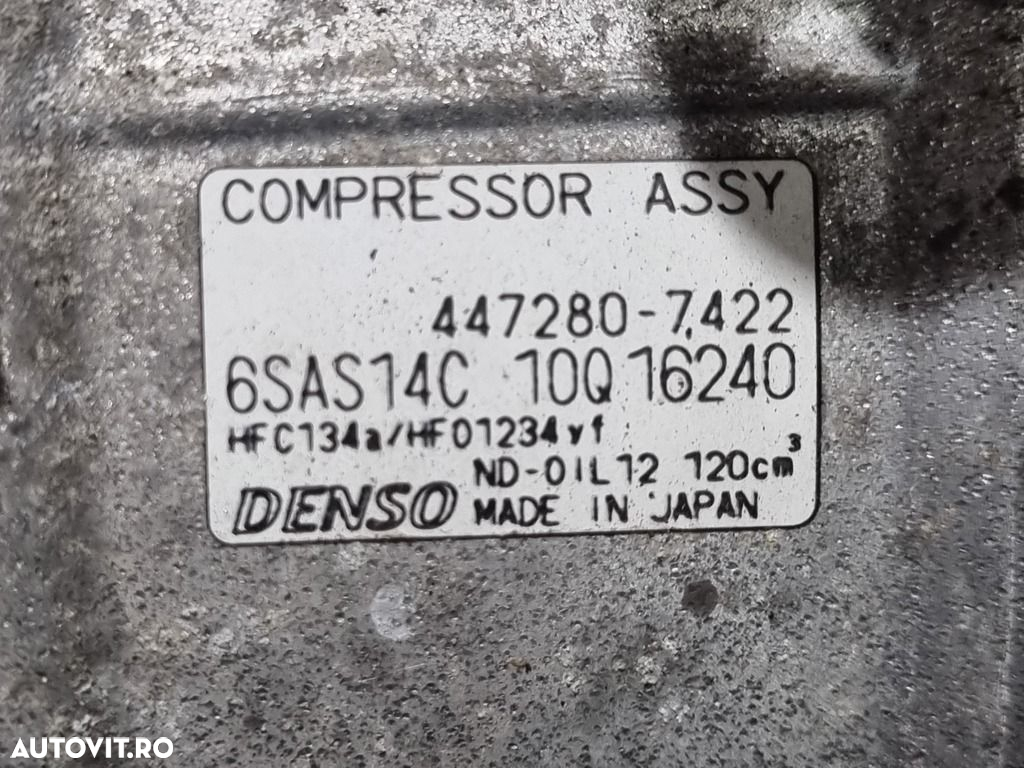 Compresor clima Mercedes GLA ( X156 ) 2.2 CDI 2013 - 2017 OM 651.930 (1256) 4472807422 - 5