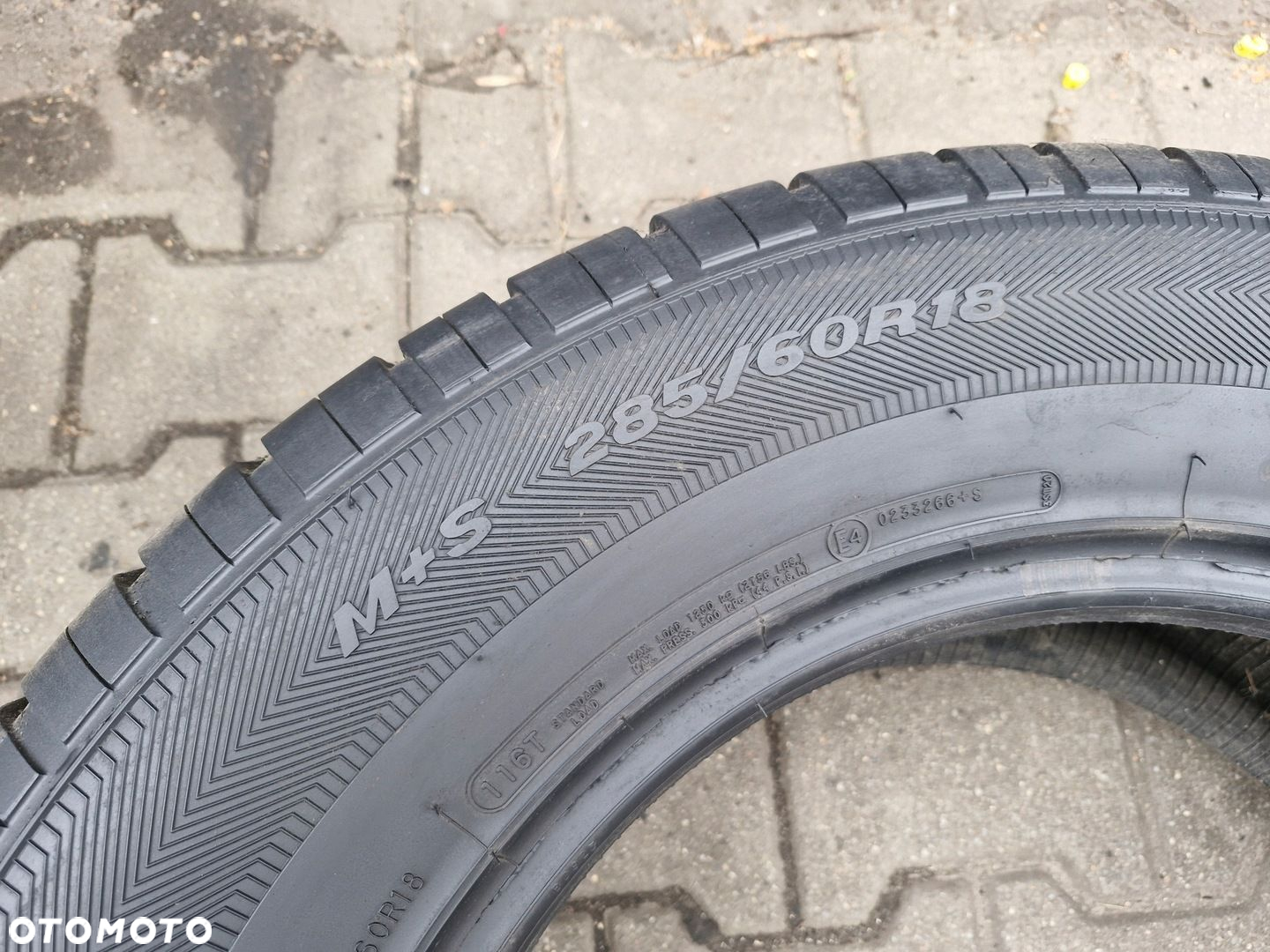 OPONY TERENOWE WIELOSEZON MASTERCRAFT COURSER HTR 285/60/18 DOT 1113 KPL - 8