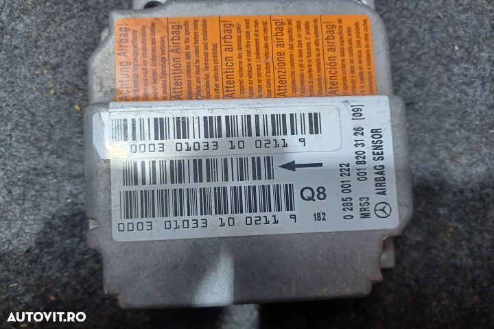 Calculator airbag 0285001222 Mercedes-Benz A-Class W168 [1997 - 2001] - 4