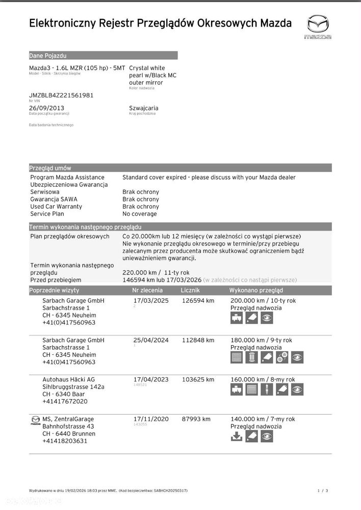 Mazda 3 1.6 Sport Active - 6