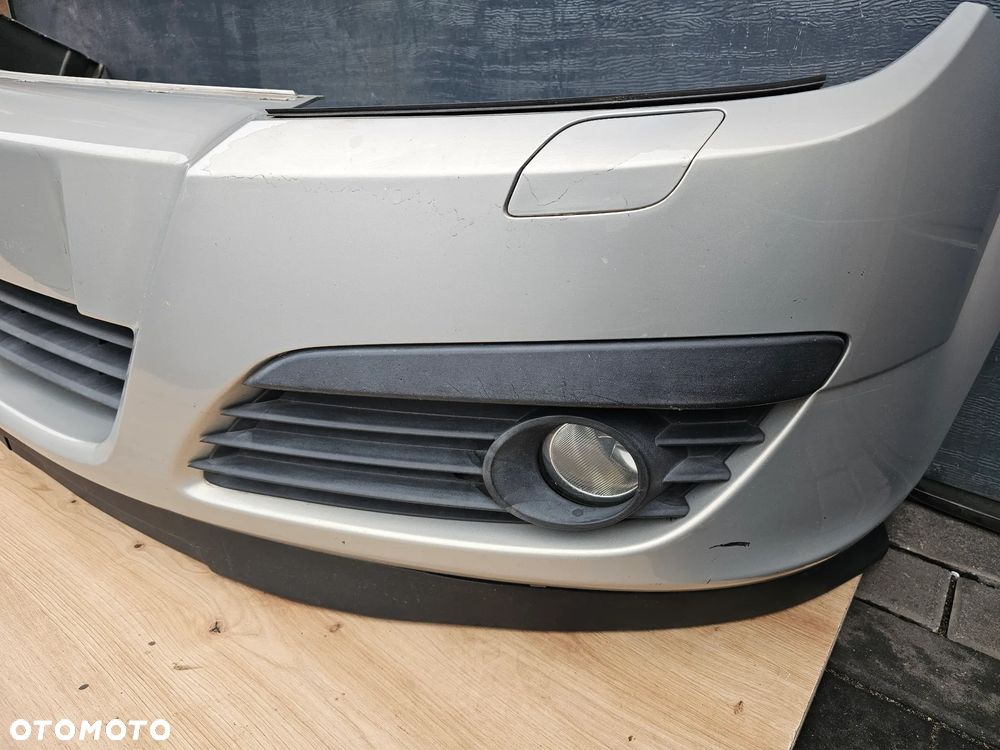 ZDERZAK PRZÓD PRZEDNI OPEL ASTRA H PRZED LIFT Z167 SPRYSKI KOMPLETNY - 6