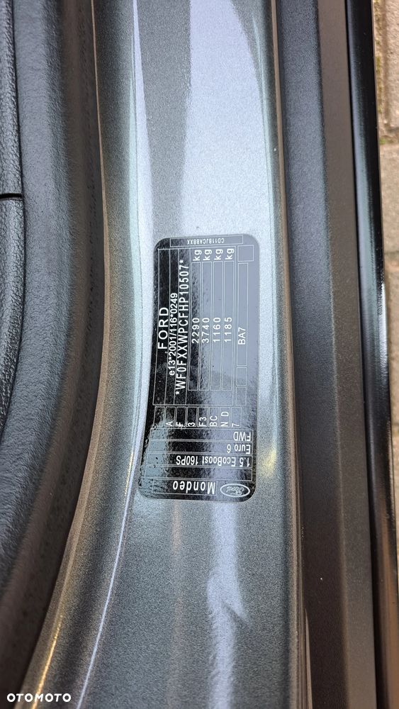 Ford Mondeo 1.5 EcoBoost Silver X (Amb.) - 18