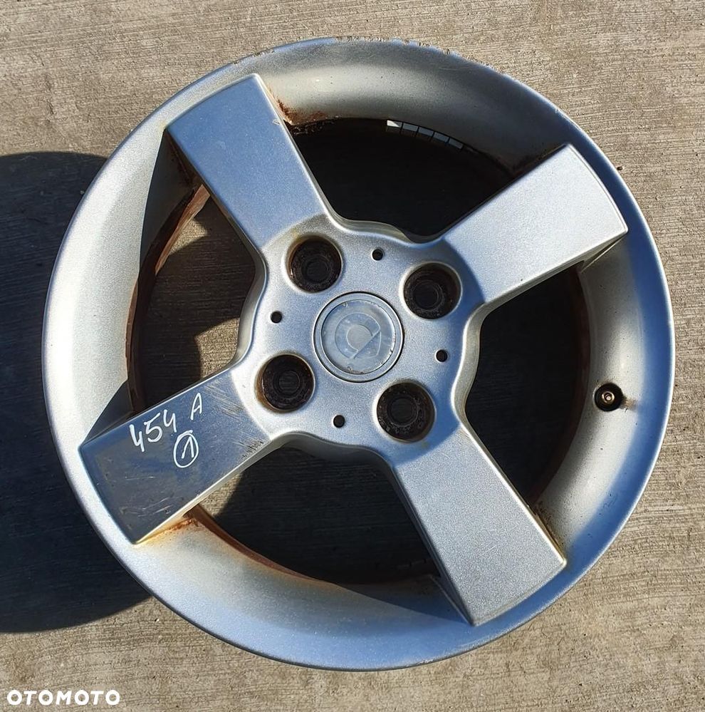 ALUFELGA FELGA 15 6J ET46 4X114.3 SMART FORFOUR 454 A4544010401 1SZT - 1