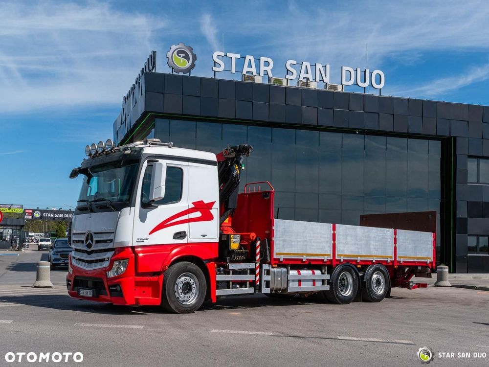 Mercedes-Benz ACTROS 2542 6x2 Palfinger PK 22002 EH HDS Żuraw Rotatot Winda - 12