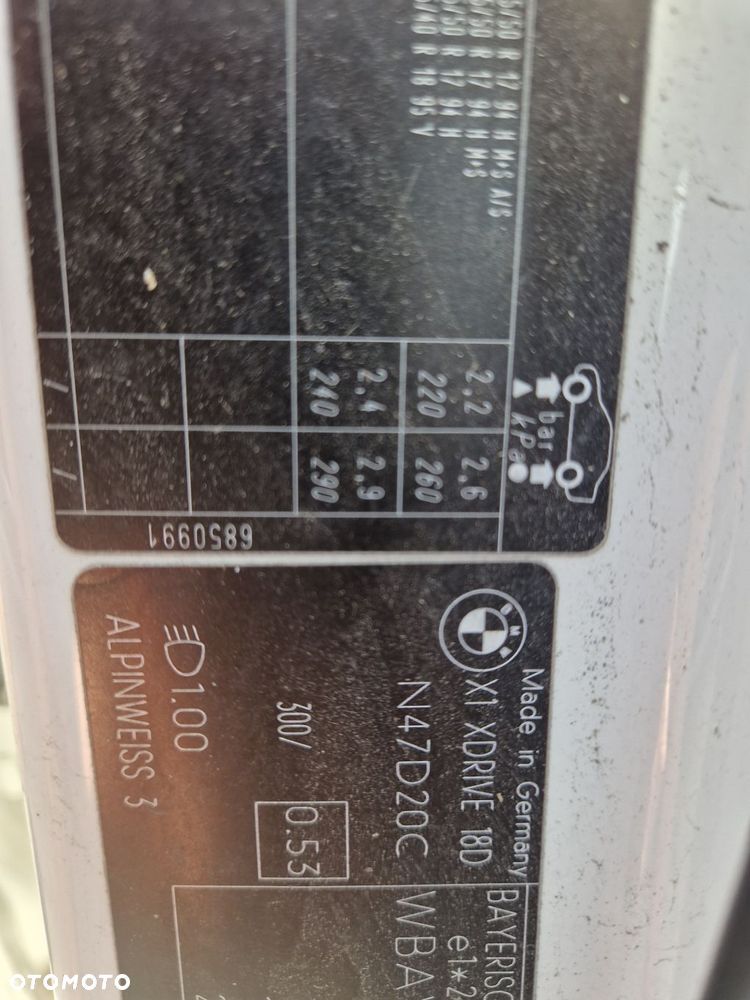 SILNIK BMW X1 E84 N47D20C - 2