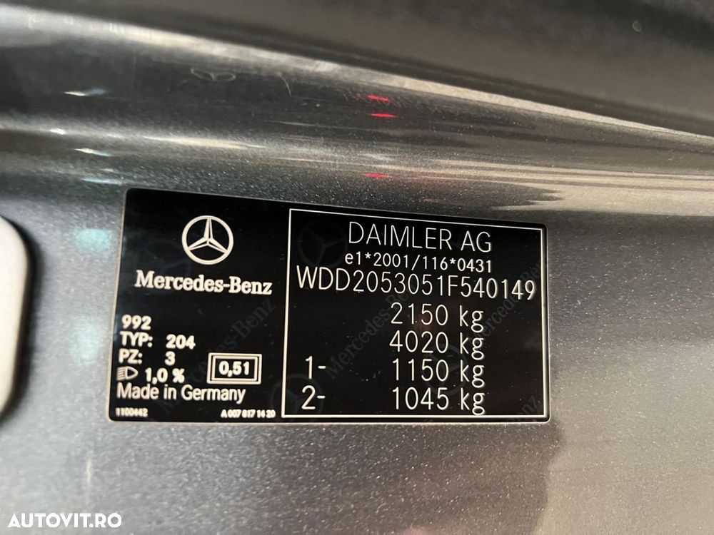 Mercedes-Benz C 220 d 4MATIC 9G-TRONIC - 9