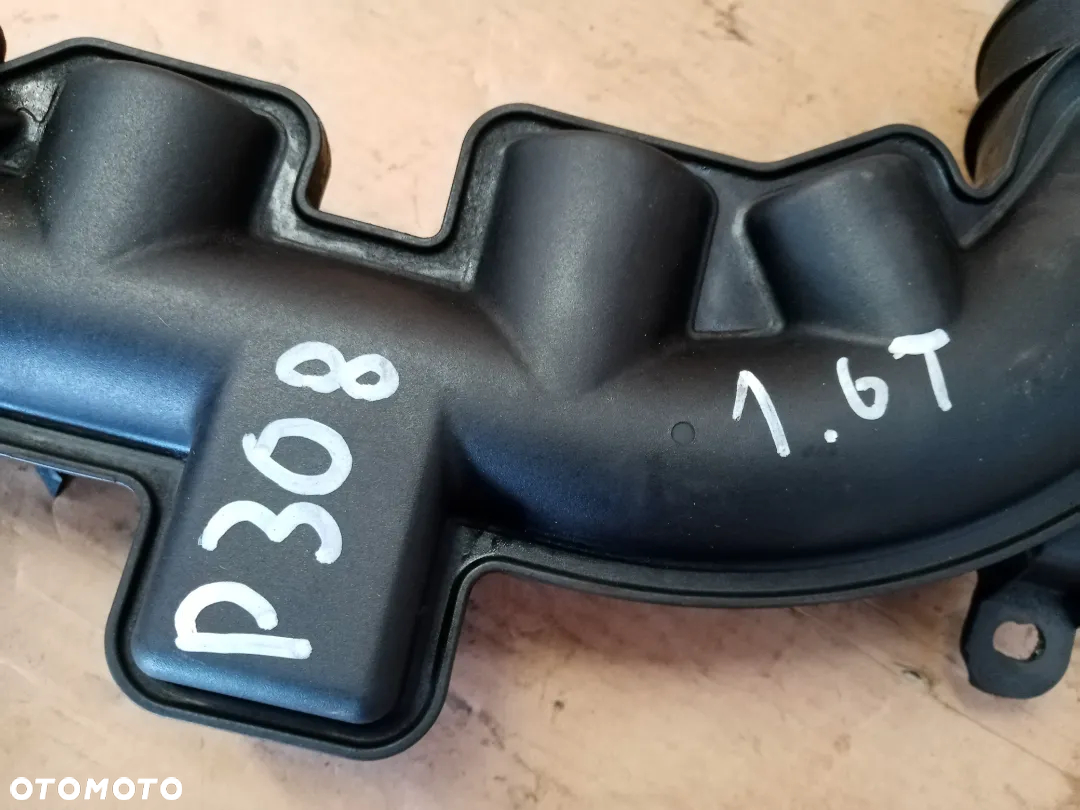 Rura dolot przewód powietrza Peugeot 308 T7 1.6 THP 9659145580 - 8