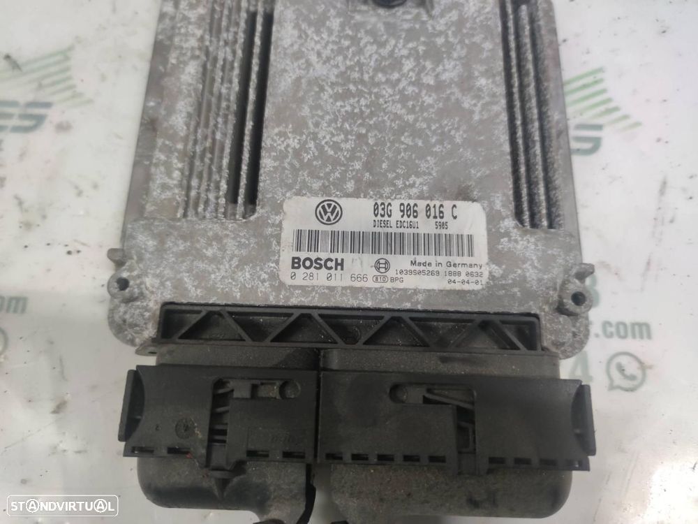 CENTRALINA DO MOTOR UCE VOLKSWAGEN CADDY 2K02.2004 - 1