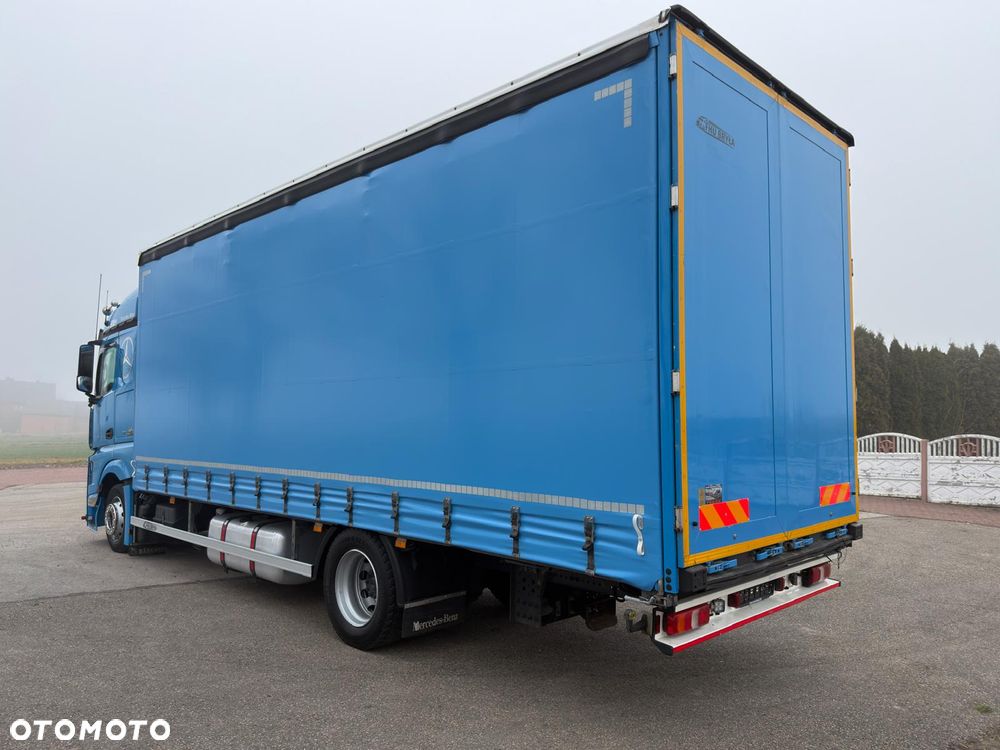 Mercedes-Benz ACTROS 1833 / FIRANKA/ WINDA / NOWY TACHOGRAF G2V2 / NOWE OPONY / 19PALET / 8TON ŁADOWNOŚCI / AUTOMAT / DUŻY SILNIK  / SYPIALKA / SERWISOWANY / 2018 / JAK NOWY  / - 5