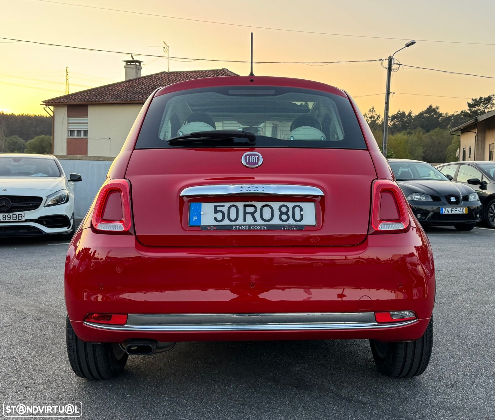 Fiat 500 1.2 Lounge S&S - 9