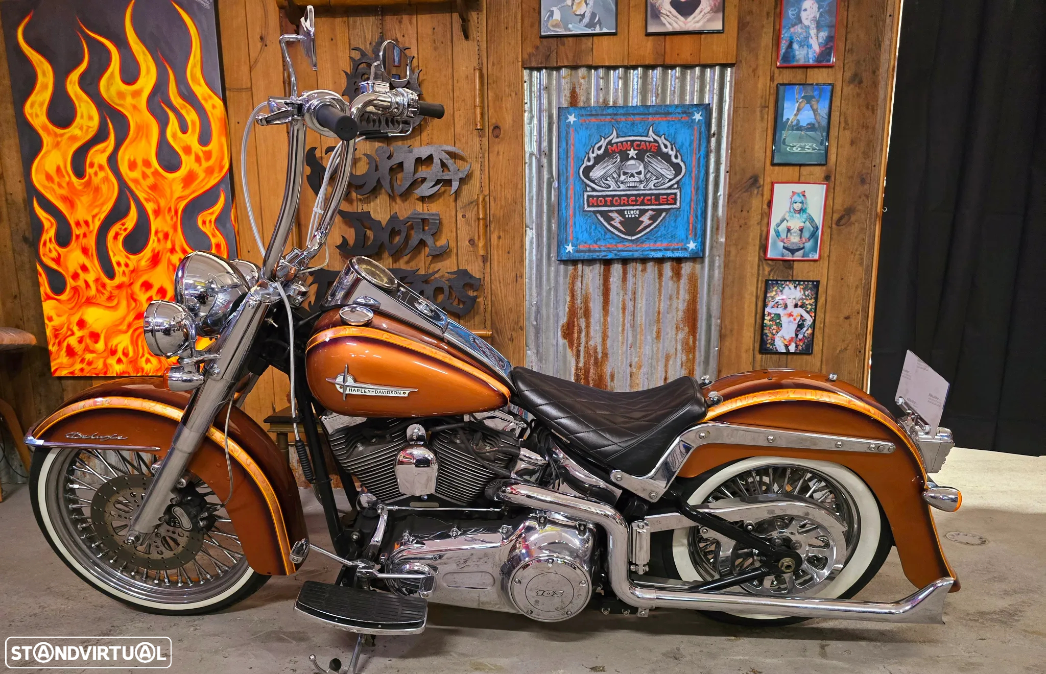 Harley-Davidson FLSTNI Heritage Deluxe Chicano Style - 2