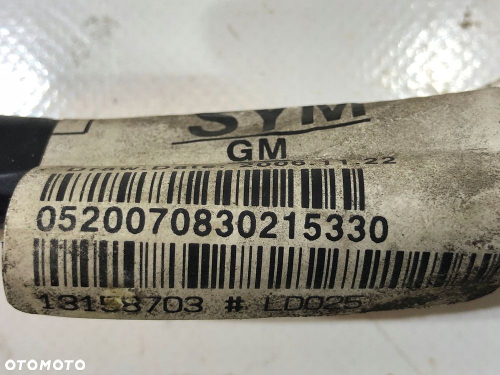 opel zafira b ii wiązka drzwi pasażera prawy przód - 4