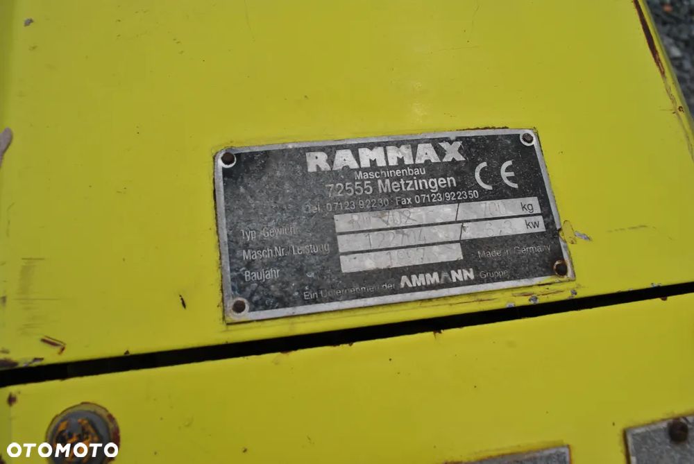 WALEC OKOŁKOWANY RAMMAX RW 702 Moc: 6,3 kv Waga 700 kg - 5