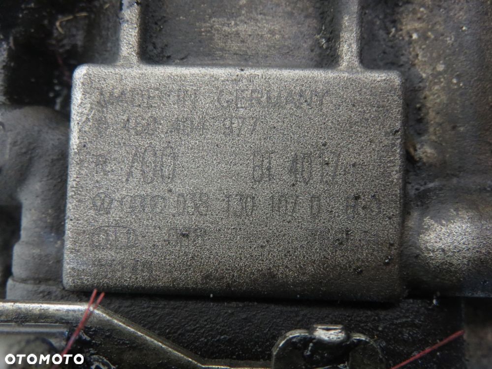 POMPA WTRYSKOWA AUDI A3 8L1 1.9 TDI 038130107D 0460404977 2464463336 - 4