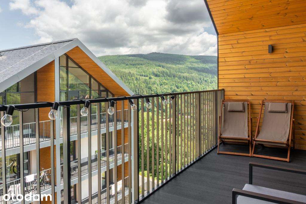 piękne widoki, przy stoku, sauna, narciarnia