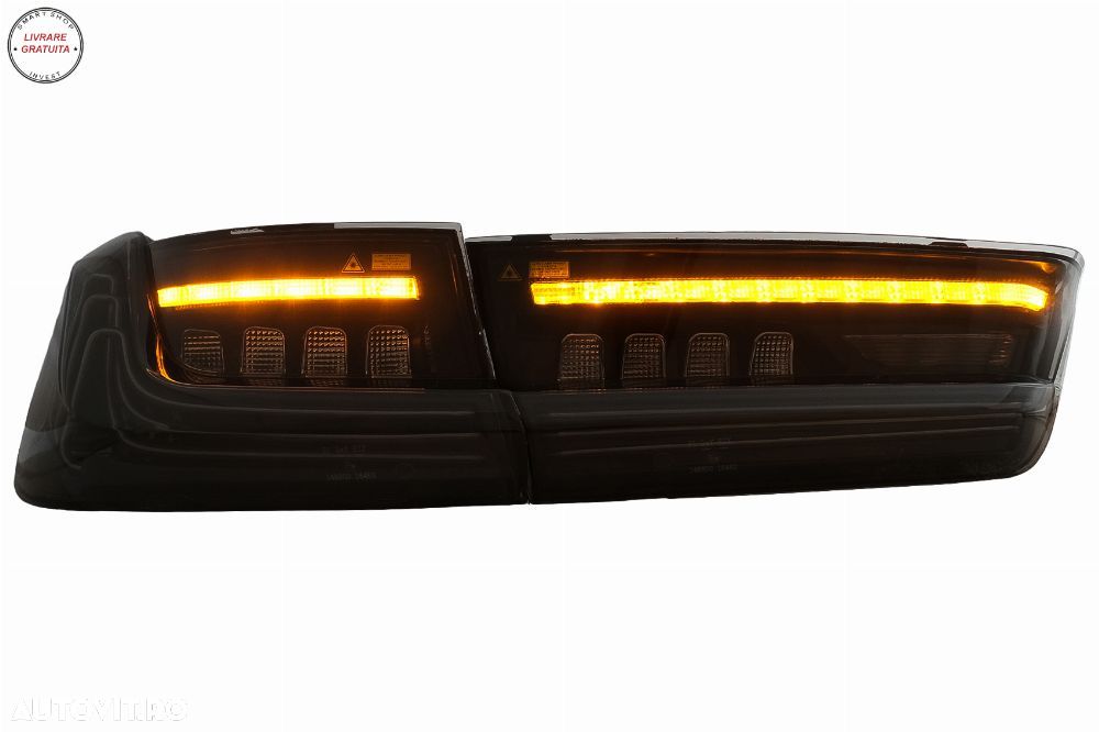 Stopuri LED BMW Seria 3 G20 Sedan (2018-2022) Aspect Laser Negru- livrare gratuita - 8