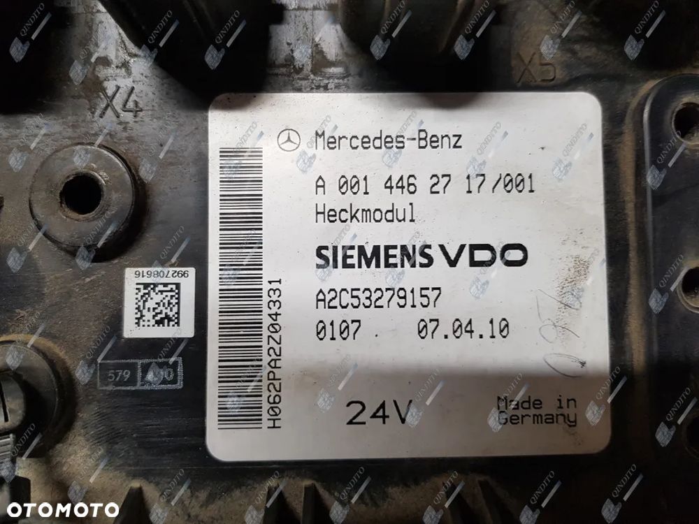 STEROWNIK MODUŁ ŚWIATEŁ ACTROS MP3 HECKS A0014462717 - 2