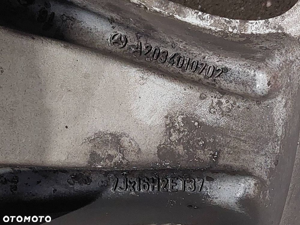FELGI ALUMINIOWE 4 SZT MERCEDES 2034010702 5x112 7Jx16 ET37 FI66,6 - 1