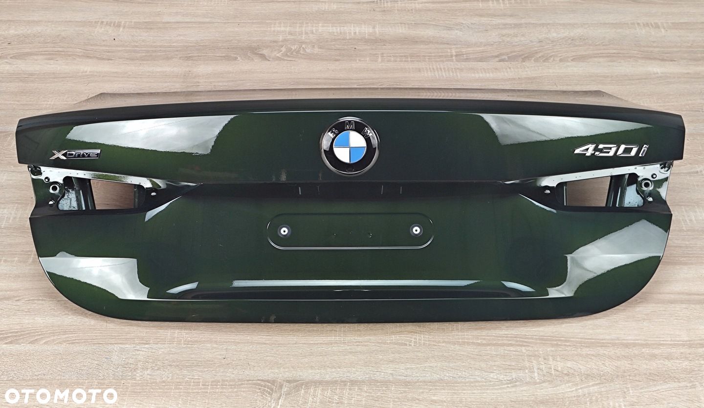 KLAPA BAGAŻNIKA BMW 4 G22 C4E SANREMO GREEN METALLIC 26km - 1