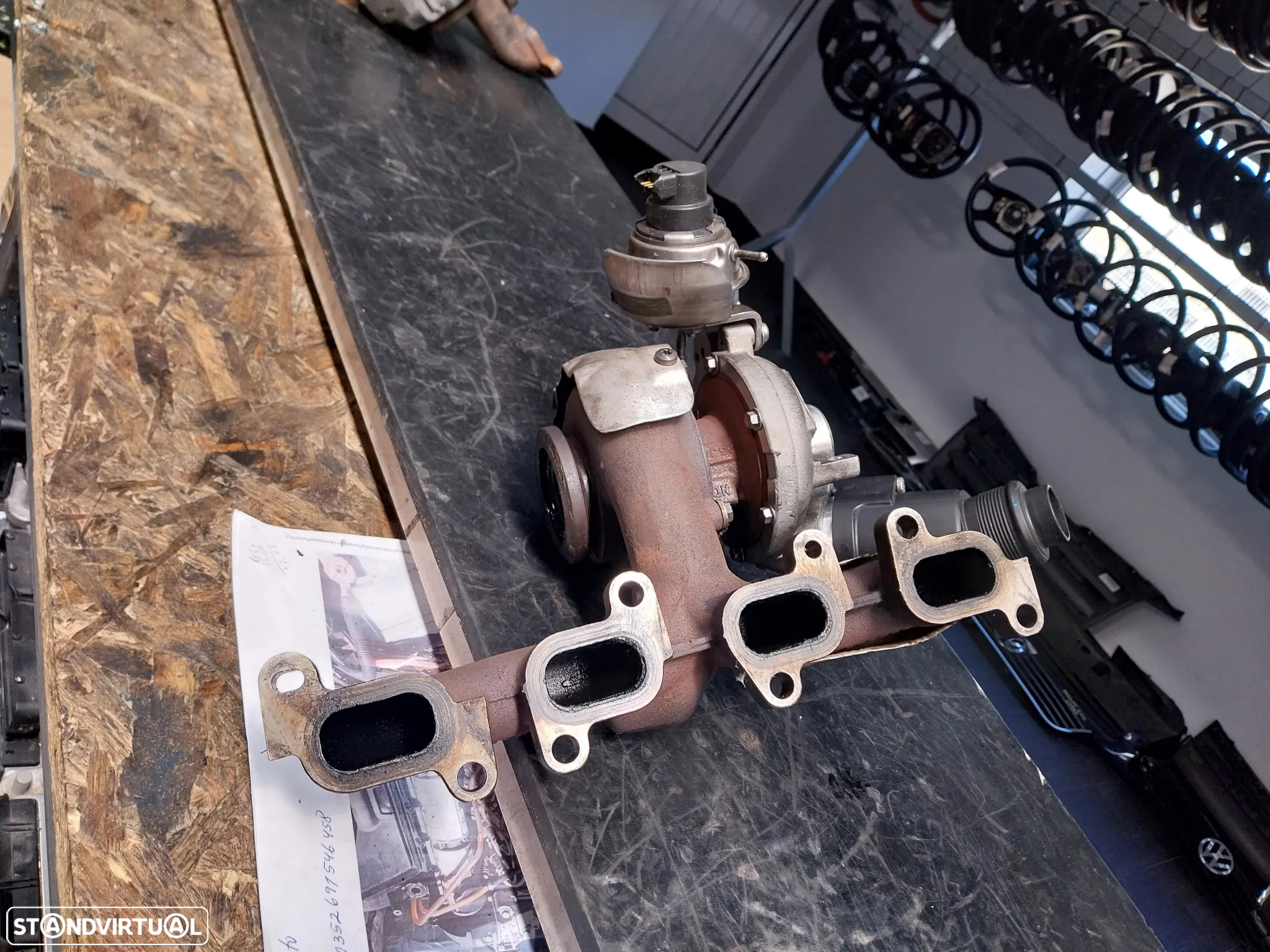 Turbo VAG 1.6 tdi Ref:775517-5002S - 5