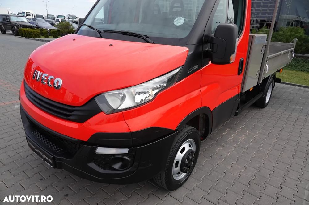 Iveco DAILY 35-120 / WYWROTKA TYLNOZSYPOWA / BLIŹNIAK / MANUAL  / SPROWADZONY - 16