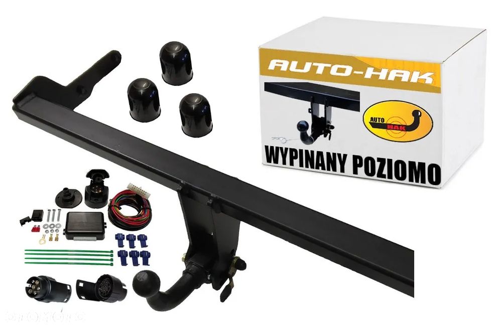 AUTOMAT HAK HOLOWNICZY Z KULĄ WYPINANĄ POZIOMO+MODUŁ SEAT IBIZA 6F KJ od17 - 2