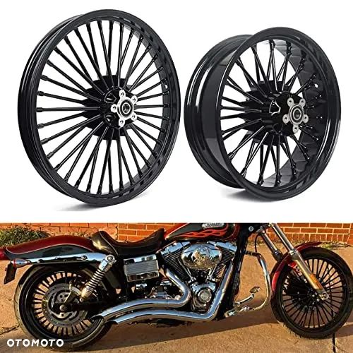 Felga przednia z grubymi szprychami ABS 16x3.5" Harley Touring Softail Street Glide Road Glide - 1