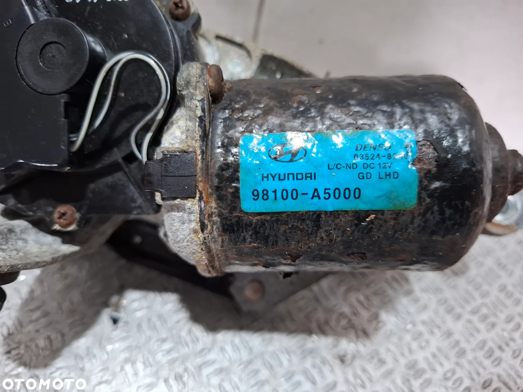 Mechanizm wycieraczek Hyundai i30 nr 98100A5000 - 3