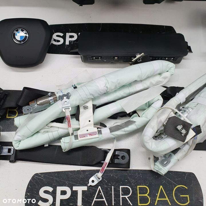 BMW X3 G01 X4 G02 DESKA ROZDZIELCZA KONSOLA KOKPIT PULPIT PODUSZKI AIRBAG AIR BAG PASY KURTYNY KIT SET - 12