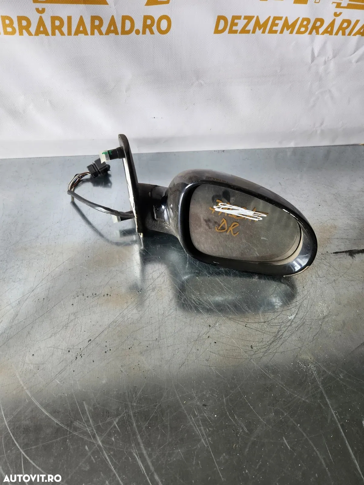 Oglinda Dreapta Vw Sharan An 2001-2002-2003-2004 Electrica Cu 7 Fire La Mufa - 2