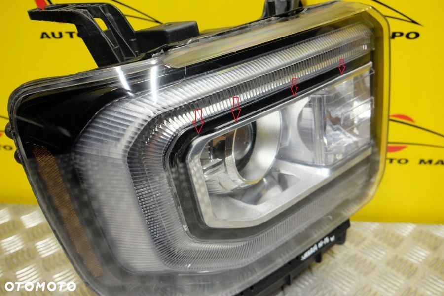 GMC SIERRA 2016-2018 REFLEKTOR LAMPA XENON R USA - 4