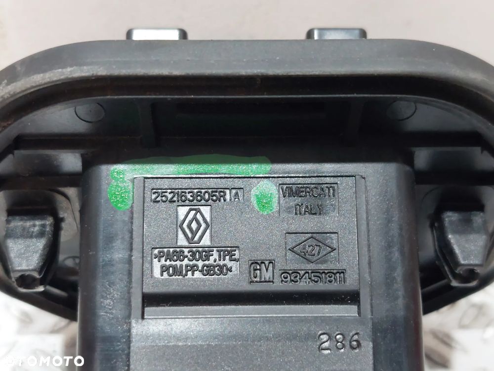 MIKROSTYK DRZWI BOCZNYCH PRAWYCH RENAULT TRAFIC III 3 R2016 NR 252163605R - 2