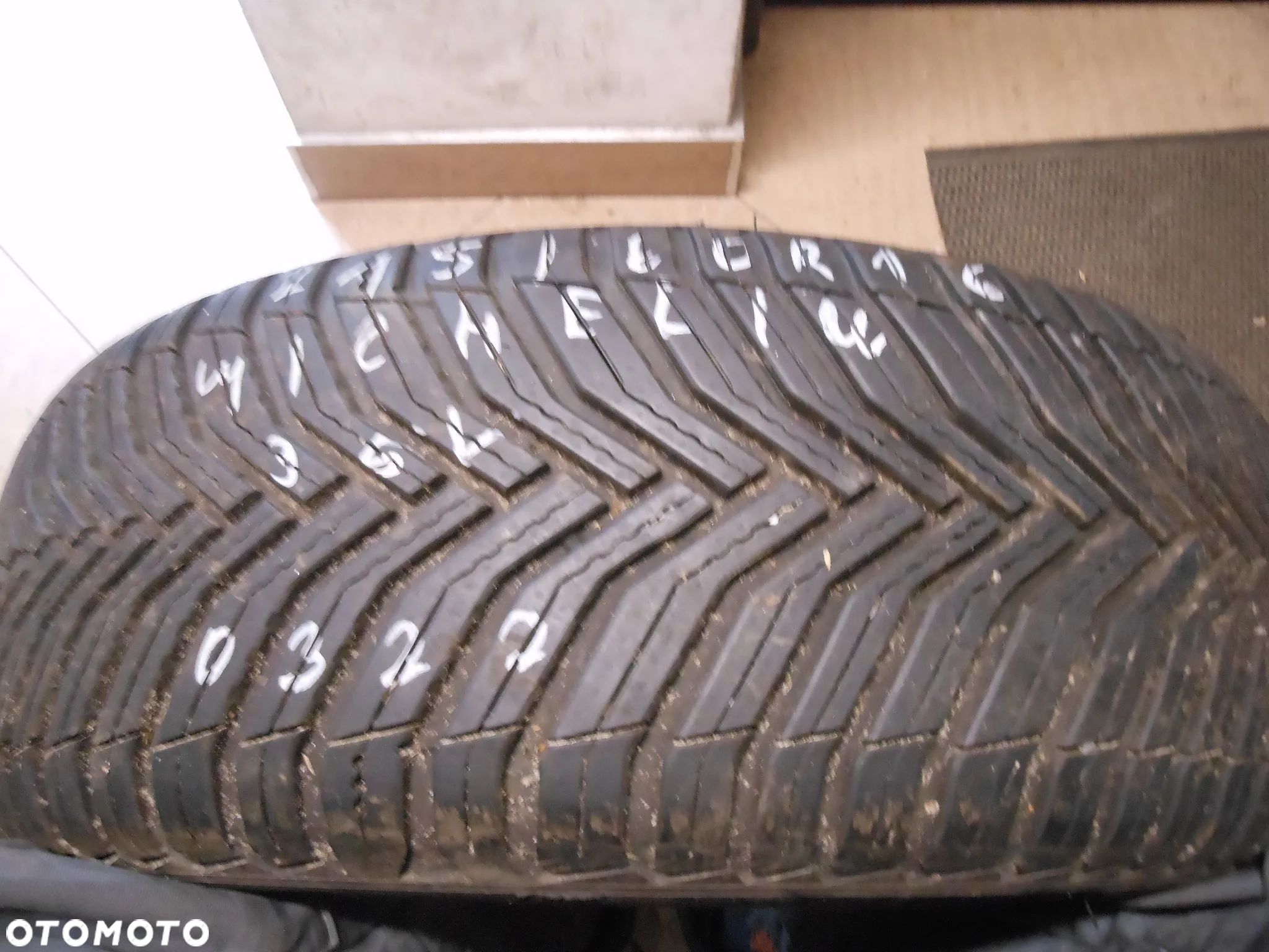Opona pojedyńcza 215/60r16 michelin cross climate 2 6,6mm wielosezon - 1