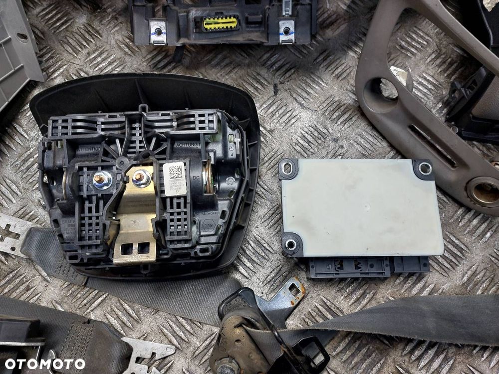 ZESTAW AIRBAG KOKPIT DESKA PODUSZKI PASY MODUŁ AIRBAG RENAULT MEGANE III - 7