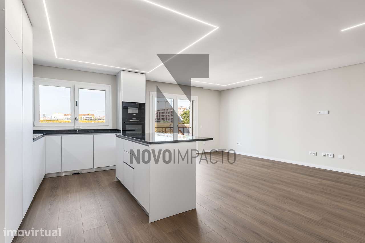 Apartamento T3 de Luxo no Montijo com Varandas e Acabamentos Premium - Grande imagem: 4/24