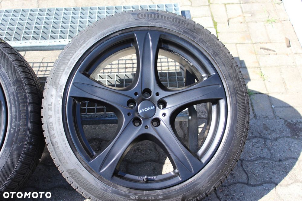 ronal 20cali 5x112 et22 9,5j mercedes glc glk 204x gle gle r w251 sls w177 - 3