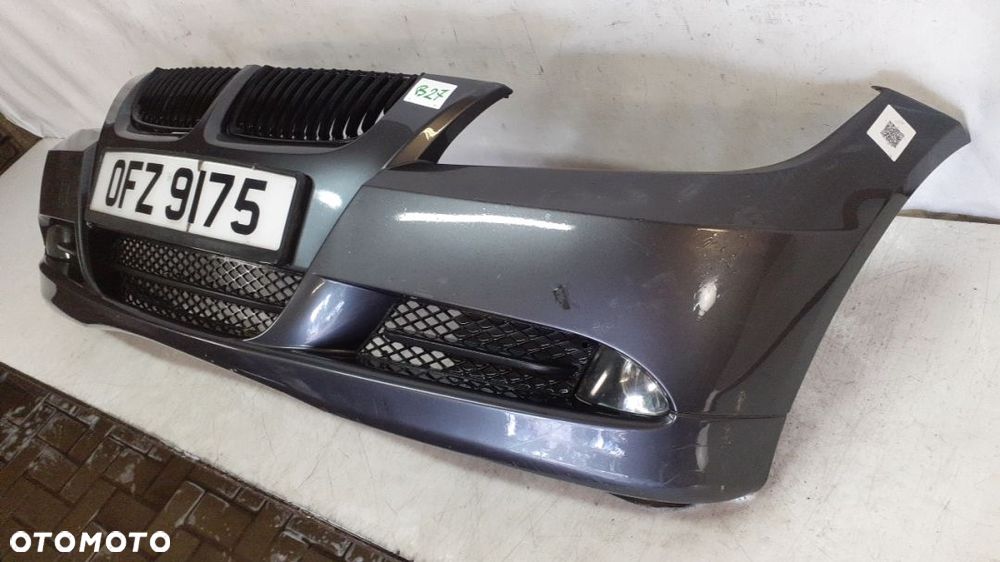 ^ ZDERZAK PRZÓD PRZEDNI DO BMW E90 HALOGENY SPARKLING GRAPHITE - 3