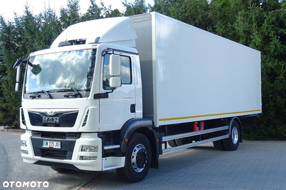 MAN TGM 18.290 Euro 6 kontener firanka 20 pal Sprowadzony klima - 24