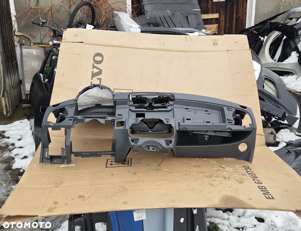 Kokpit konsola deska rozdzielcza Fiat 500 735605041 0735605041 - 14