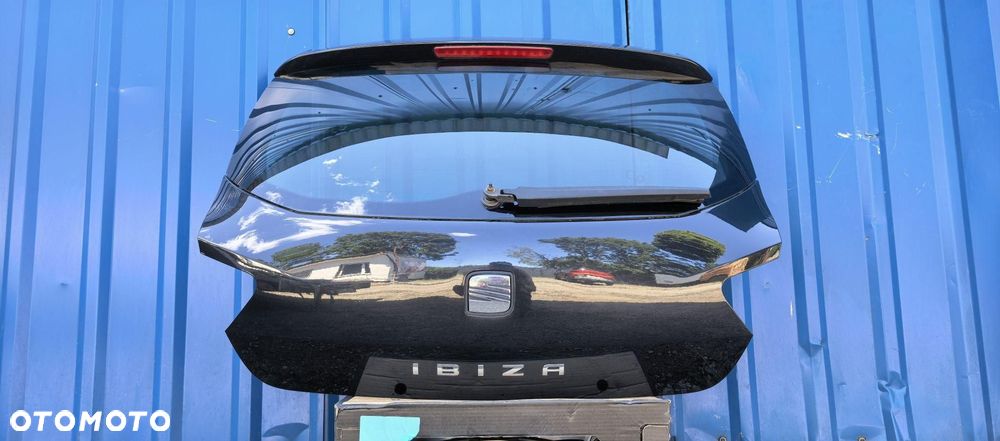 TYLNA KLAPA BAGAŻNIKA TYŁ SZYBA SEAT IBIZA IV 4 LC9Z - 1