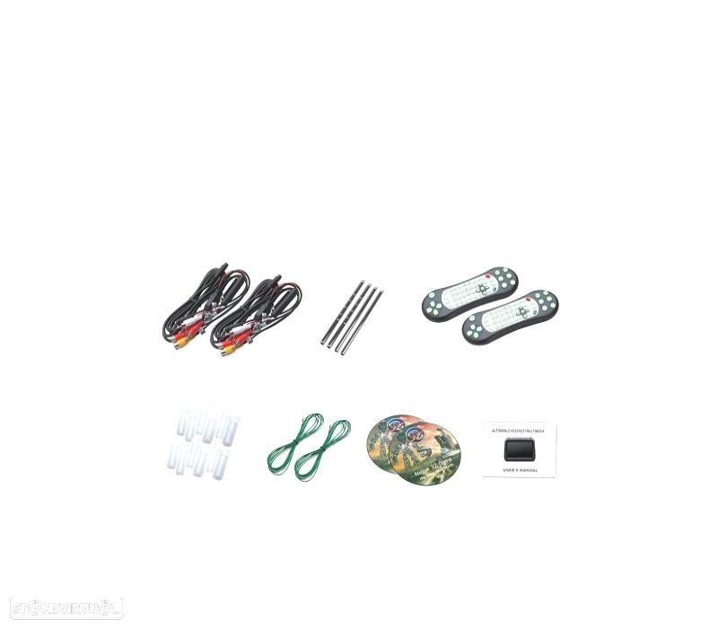 ENCOSTOS DE CABEÇA COM DVD E HDMI LCD 10,1 1080P TACTIL - 3