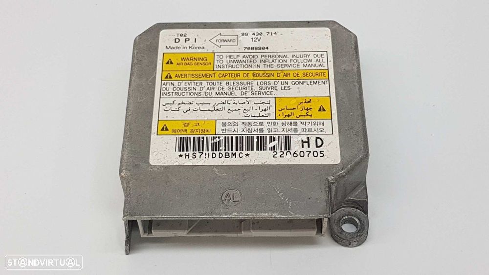 CENTRALINA DE AIRBAG CHEVROLET KALOS 1.2 SE - 1