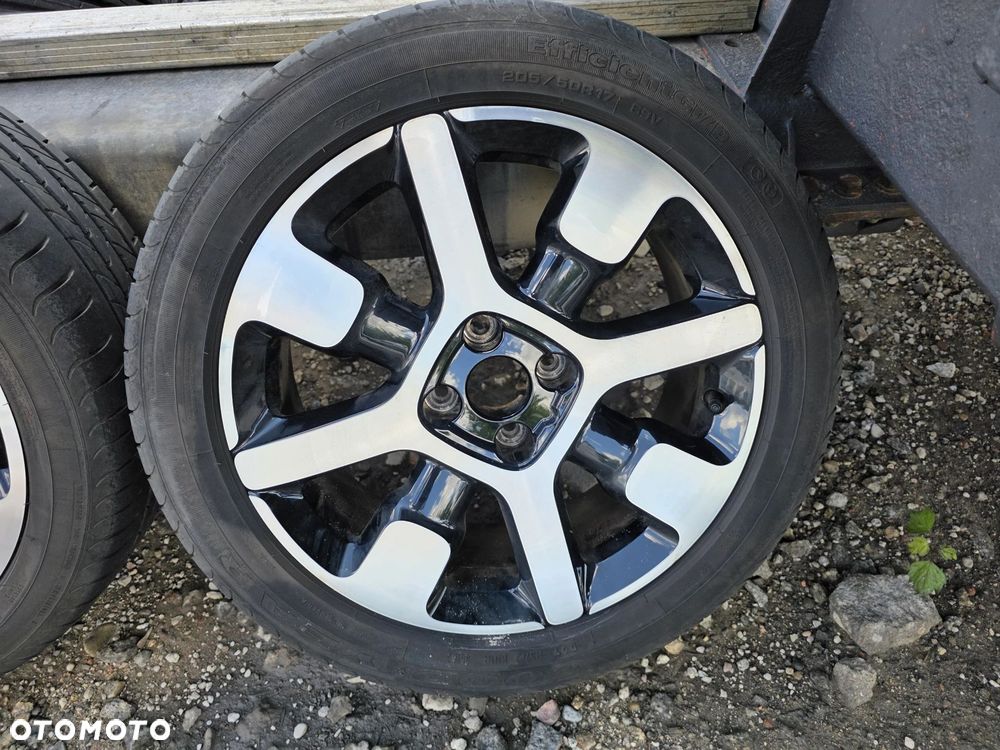 KOŁA FELGI ALUFELGI 4X108 205 50 R17 ET19 PSA PEUGEOT CITROEN - 2