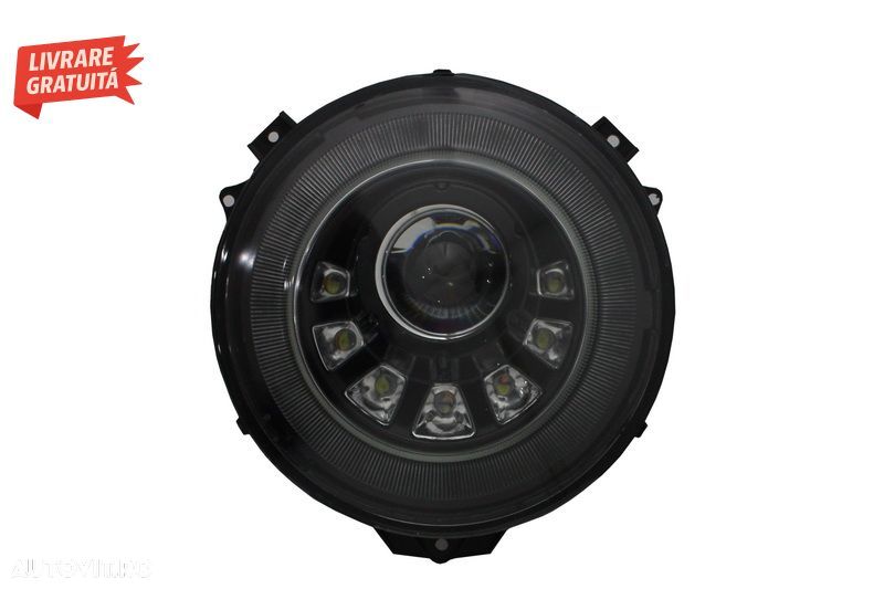 Faruri Bi-Xenon LED Mercedes G-Class W463 (2005-2017) M Square Look- livrare gratuita - 3